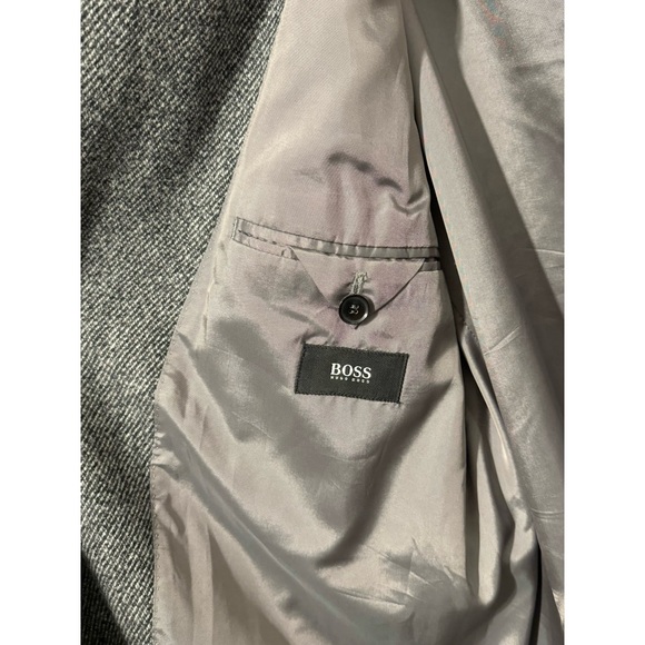 BOSS Hugo Boss Mens 100% Wool Peacoat - Picture 4 of 7